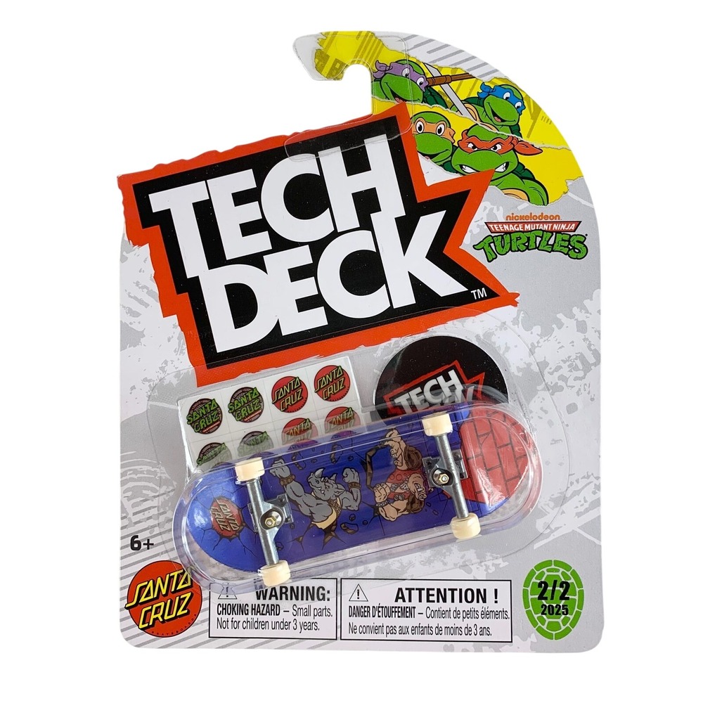Tech Deck Sonic The Hedgehog Simpsons TMNT Fingerboards Lot 4 Santa Cruz Finesse - Picture 6 of 6